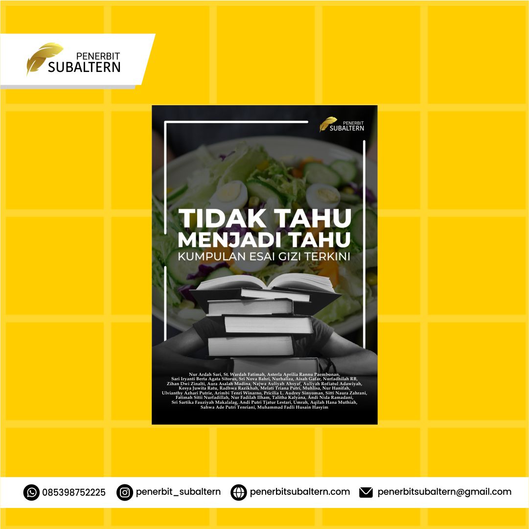 Dari Tidak Tahu Menjadi Tahu: Kumpulan Esai Gizi Terkini