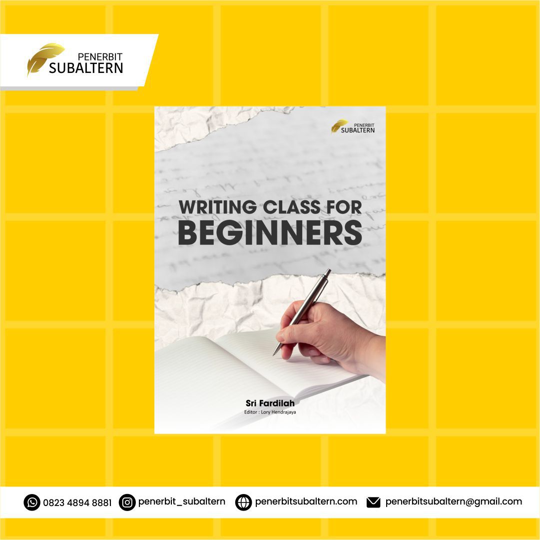 WRITING CLASS FOR BEGINNERS