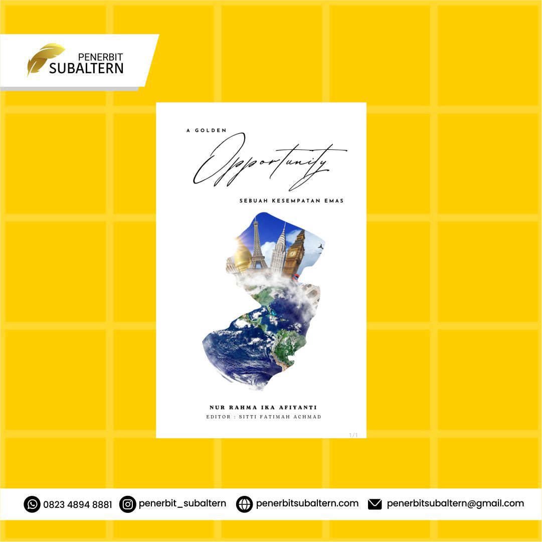 A Golden Opportunity  (Sebuah Kesempatan Emas)