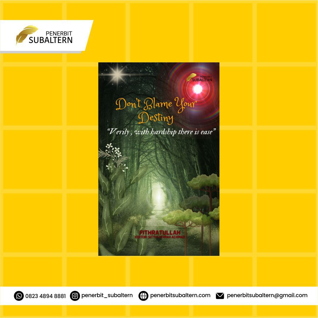 DON�T BLAME YOUR DESTINY