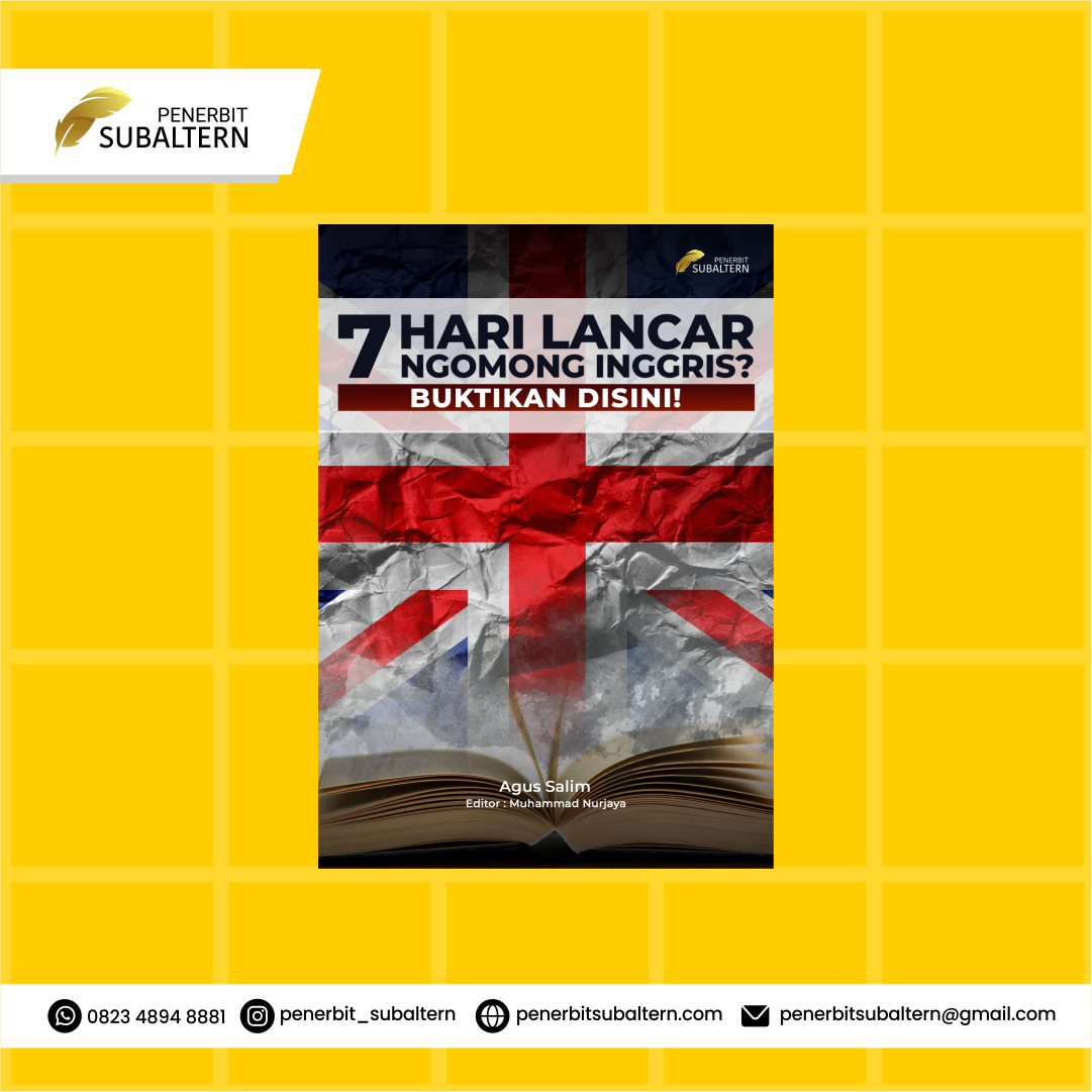 7 HARI LANCAR NGOMONG INGGRIS? BUKTIKAN DISINI!